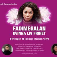 The participants in the Fadime gala. Promotion photo.