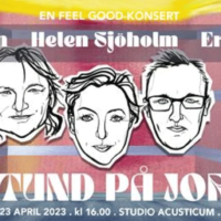 Illustration with Helen Sjöholm, Stefan Nilsson and Erik Westberg.