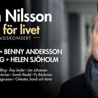 Stefan Nilsson. Promotionbild för evenemanget Musik för livet den 8 maj 2023.
